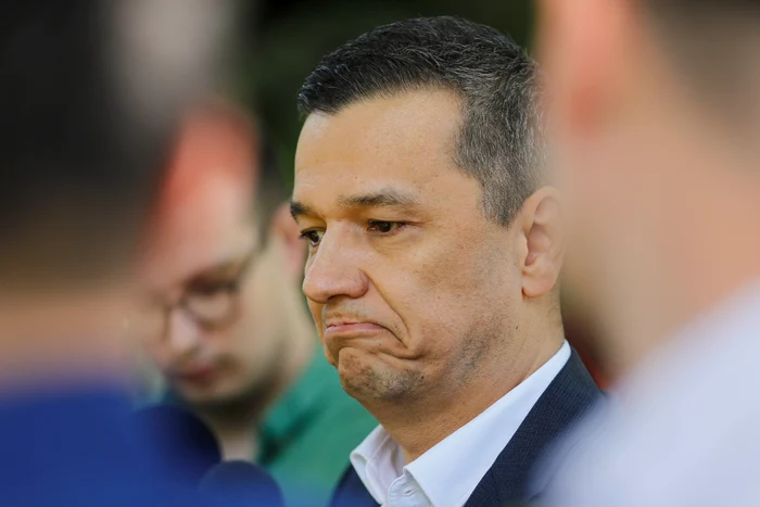 Sorin Grindeanu, președintele interimar al PSD FOTO: Inquam / Mălina Norocea