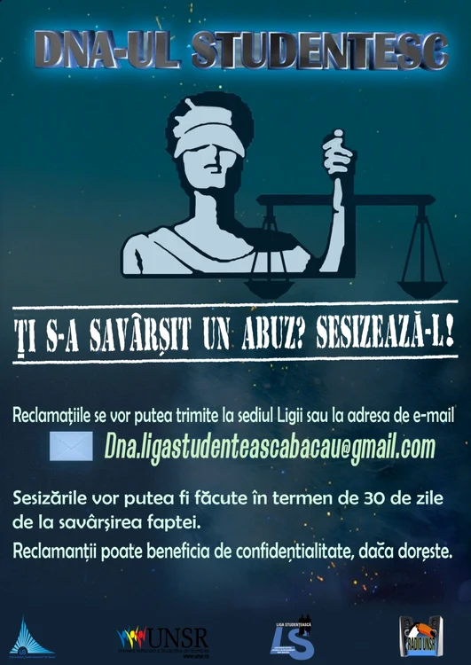 Mesaj agramat al Ligii Studenţeşti din Bacău