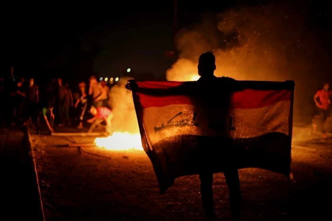 Basra, septembrie 2018, https://twitter.com/YasserEljuboori,