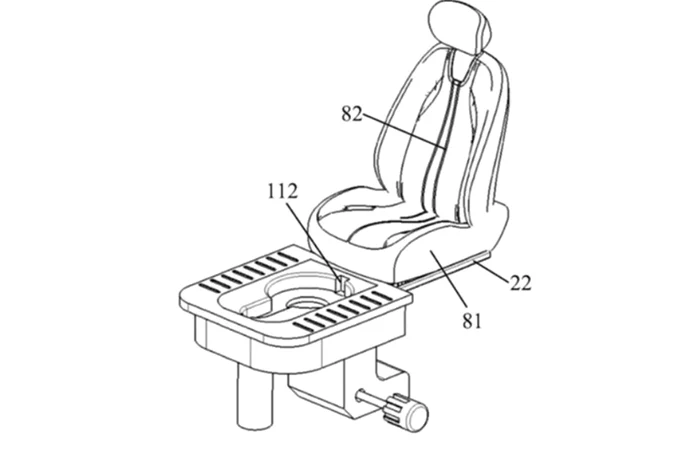 Cea mai nouă idee de confort în mașină: toaleta sub scaun cu comandă vocală