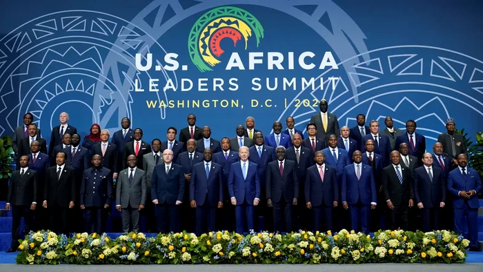 15 decembrie 2022, Joe Biden, alături de liderii africani la Summit-ul liderilor SUA-Africa