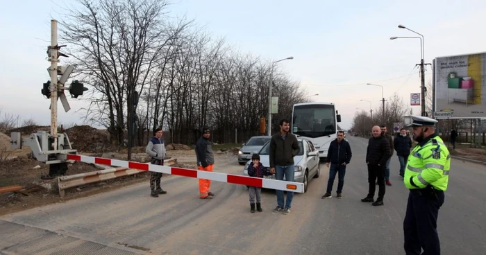 Barieră căzută - Pipera / FOTO Sever Gheorghe / 29 mar 2018