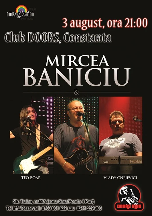 Concert Mircea Baniciu la Doors