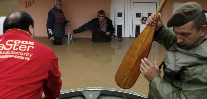 Inundaţii Bosnia şi Serbia FOTO Reuters