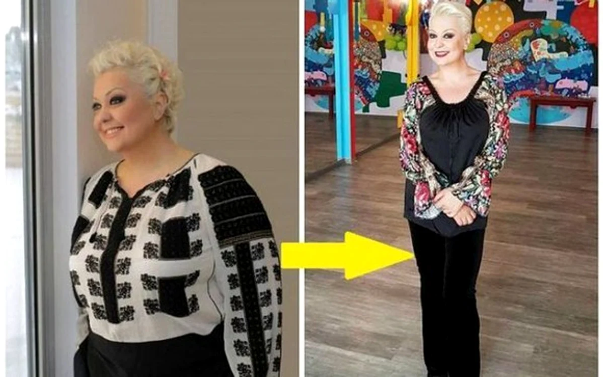 Monica Anghel se mândrește în prezent cu o siluetă suplă