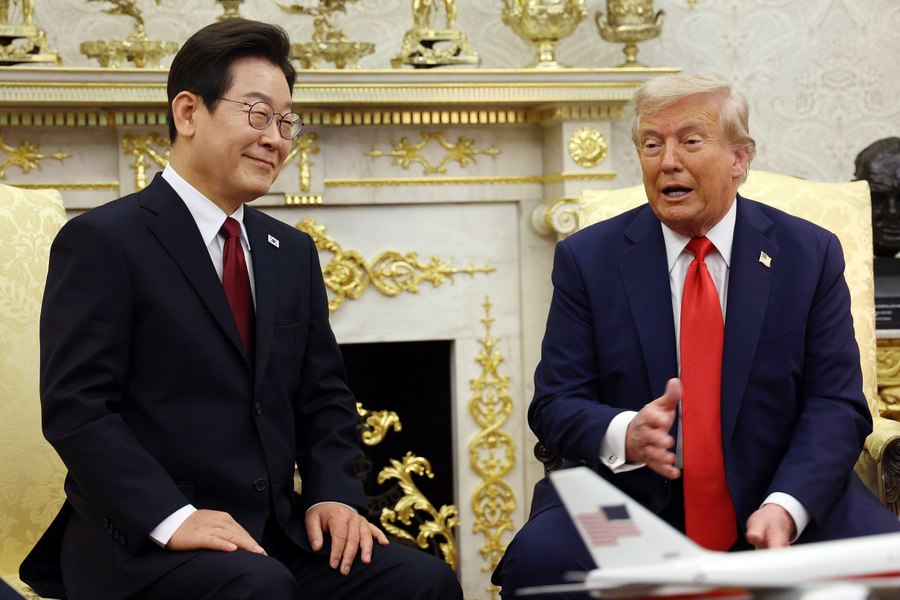 Trump, la întâlnirea cu președintele Coreei de Sud: „Aștept cu nerăbdare să mă întâlnesc cu Kim Jong-un”