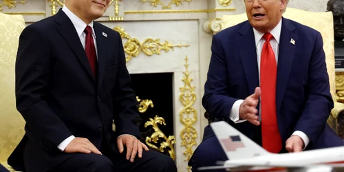 Trump și președintele sud corean Lee Jae myung FOTO EPA EFE jpg