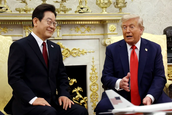 Președintele sud-coreean Lee Jae-myung a evitat o confruntare în Biroul Oval FOTO EPA-EFE