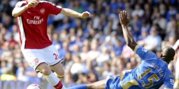 Niklas Bendtner a deschis scorul pentru Arsenal