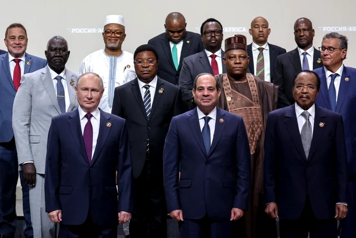 Summitul Africa-Rusia are loc la Sankt Petersburg FOTO EPA-EFE