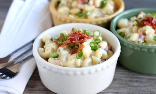 White Cheddar Bacon Mac and Cheese 3 jpeg