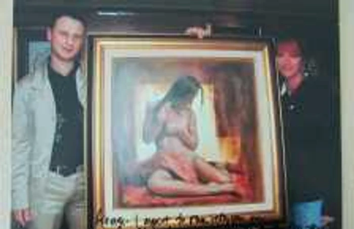 George Caragea (stânga)