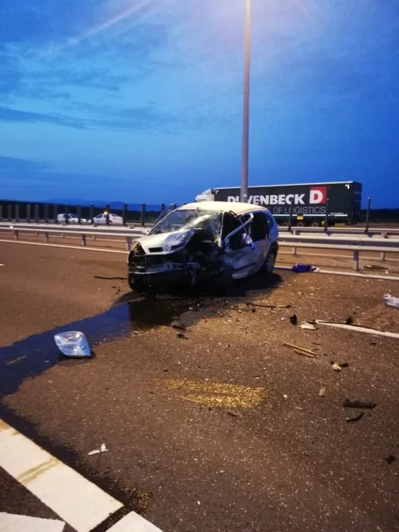 Accident autostrada