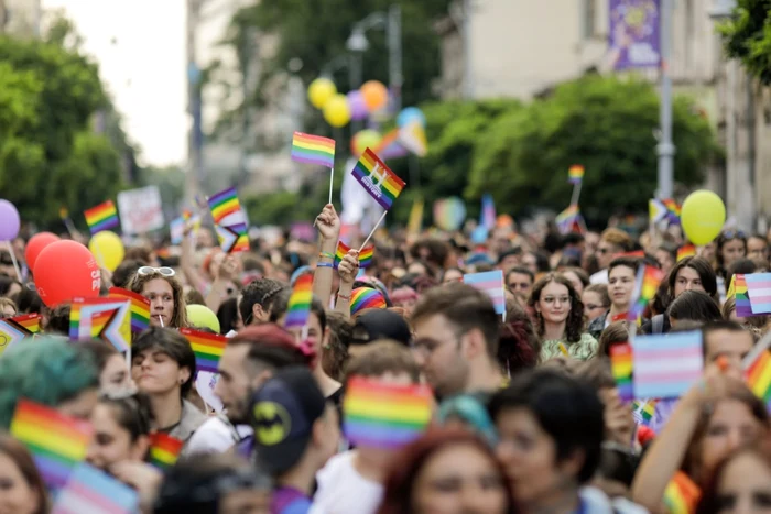 Incidente minore la Bucharest Pride 2025: Cinci persoane, conduse la poliție după ce au fost depistate cu un cofraj cu ouă