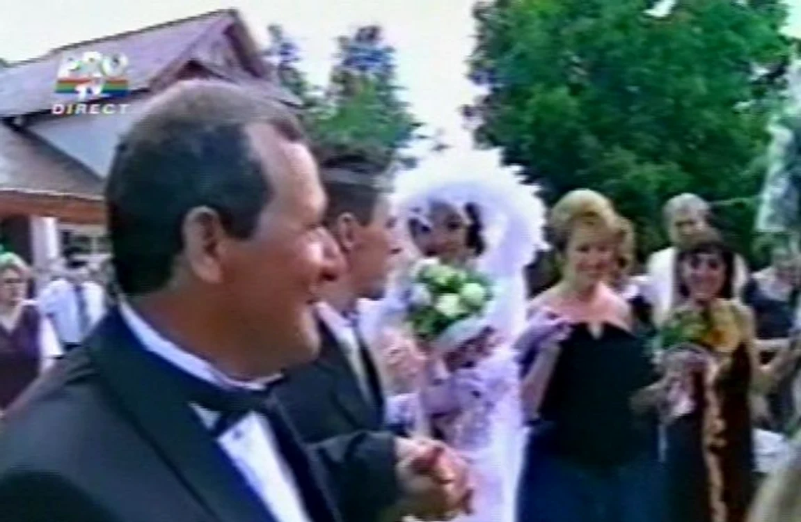 Anca Ţurcaşiu, nuntă în Paradisul Verde (Foto: captură video ProTV)