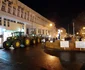 Protestul tractoriștilor în centrul Timișoarei FOTO Ștefan Both