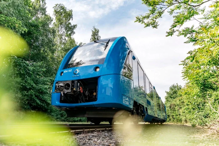 Primul tren cu hidrogen produs de Alstom  foto Alstom