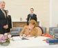 Majestatea Sa Margareta și Principele Radu la Inspectoratul de Aviație. FOTO: Daniel Angelescu, Casa Majestății Sale