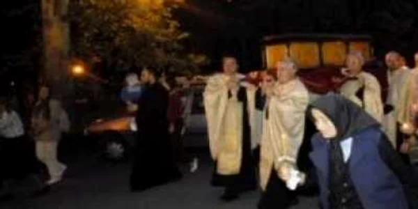 Craiova:Procesiune religioasă de Sfântul Dumitru