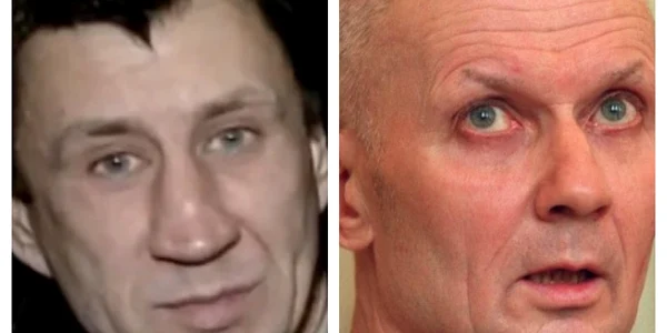Andrei Chikatilo (dreapta) și fiul său FOTO Colaj Adevărul
