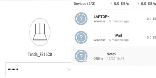 Router Tenda F9 aplicatie Tenda Wifi
