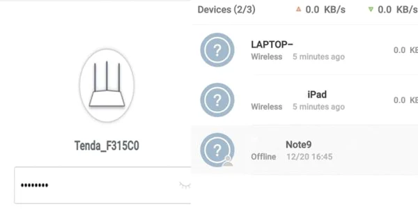 Router Tenda F9 aplicatie Tenda Wifi