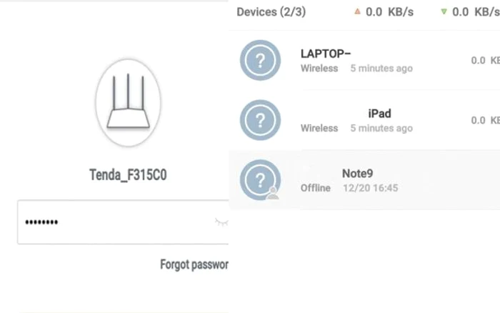 Router Tenda F9 aplicatie Tenda Wifi