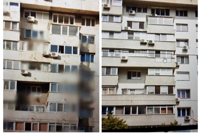 Blocurile reabilitate din Pantelimon București 2012 vs 2023 Foto Radu Ion jpg
