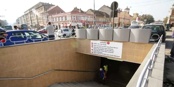 pasaj din piata garii cluj foto