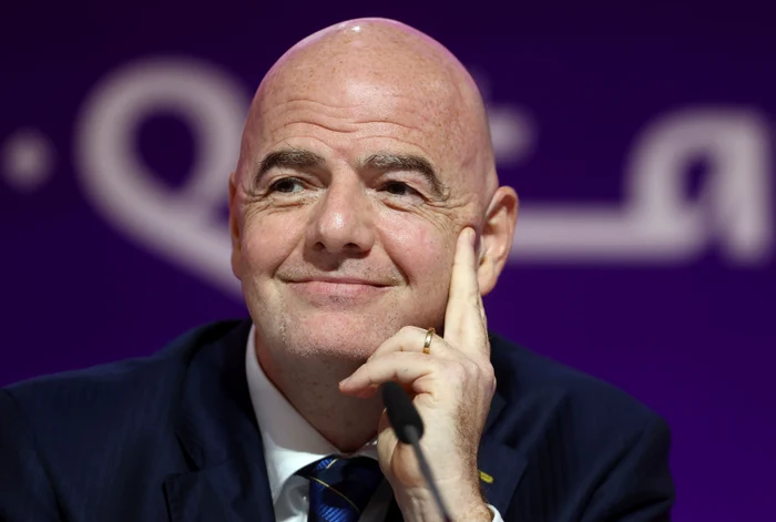 Gianni Infantino, președintele FIFA, bucuros: Mondialul produce sume colosale FOTO Profimedia