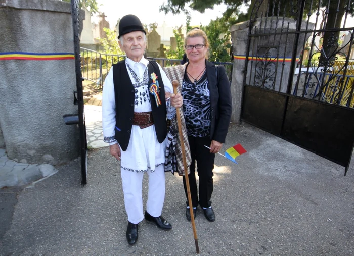 Român centenar - Ştefan Gros din Hunedoara Foto Daniel Guţă