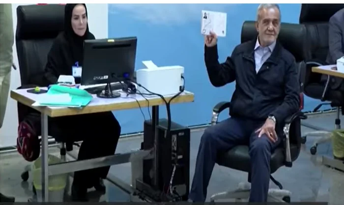 Pezeshkian a câştigat al doilea tur al alegerilor prezidenţiale din Iran. FOTO Captură video WION