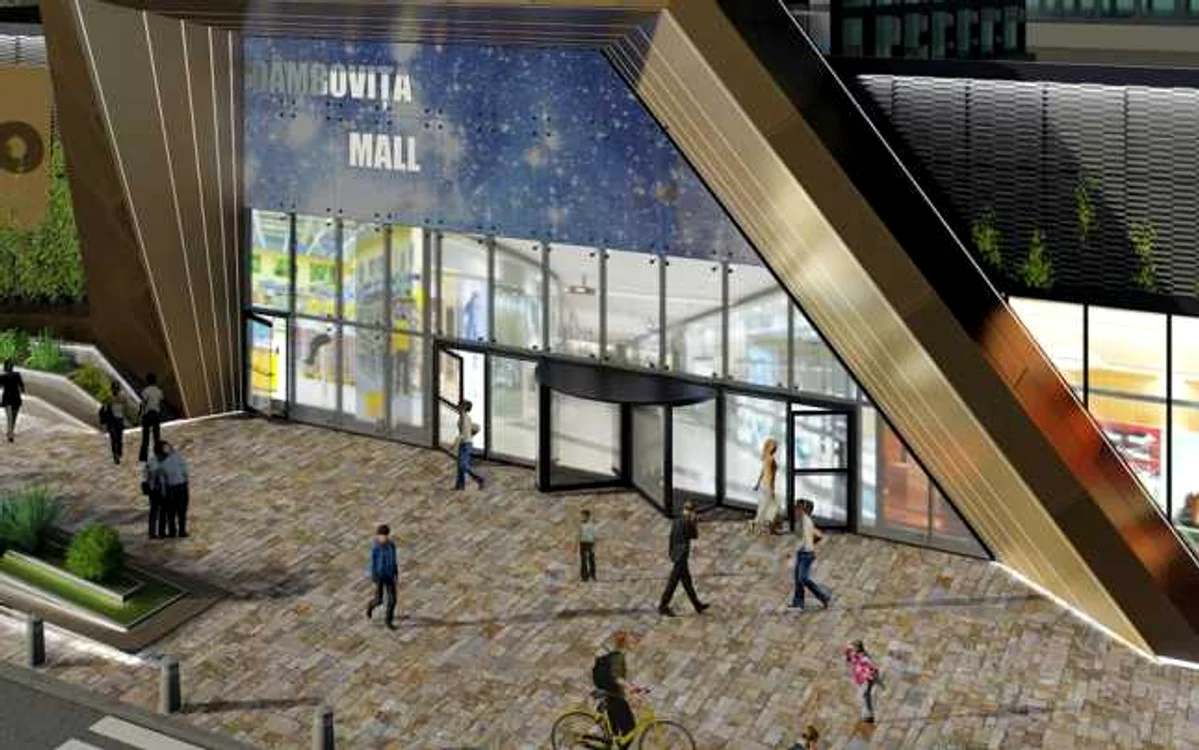 Macheta viitorului mall. FOTO: Cristian Stan