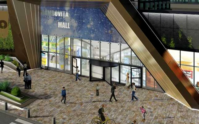 Macheta viitorului mall. FOTO: Cristian Stan