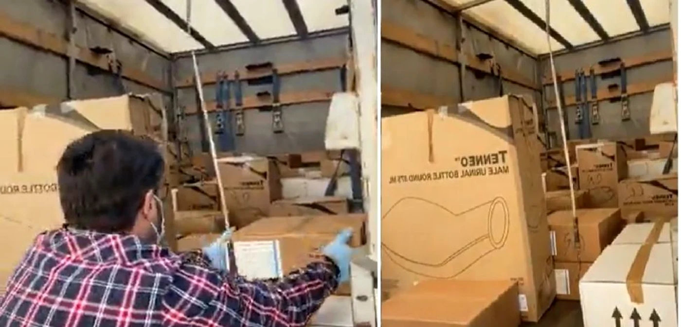 Echipamente de protecţie împotriva coronavirusului de la Asociaţia „Dăruieşte Viaţa” pentru spitalele din Braşov şi Timişoara Foto capturi video