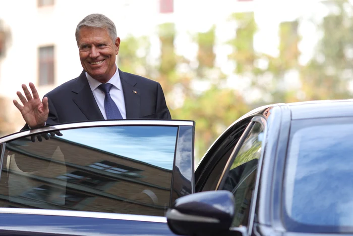 Klaus Iohannis se retrage de la Cotroceni. FOTO: Inquam Photos/Octav Ganea