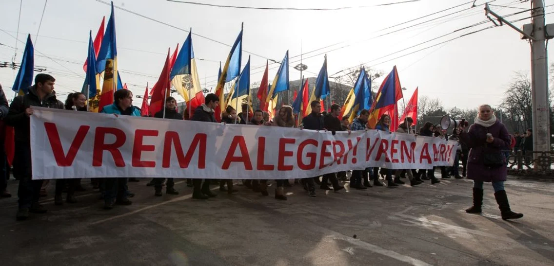 protest la chisinau