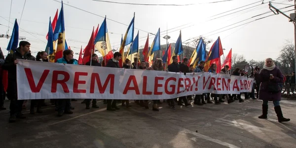 protest la chisinau