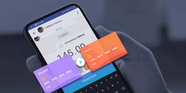card revolut transfer bani