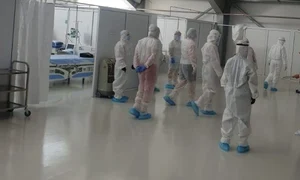 Spitalul va fi deservit de 140 de cadre medicale aduse din toate spitalele din Mureș care au fost instruite în marș forțat jpeg