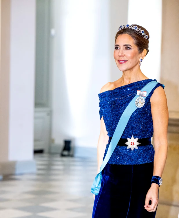 Regina Mary, banchet de stat, diadema cu safire, Profimedia (2) jpg