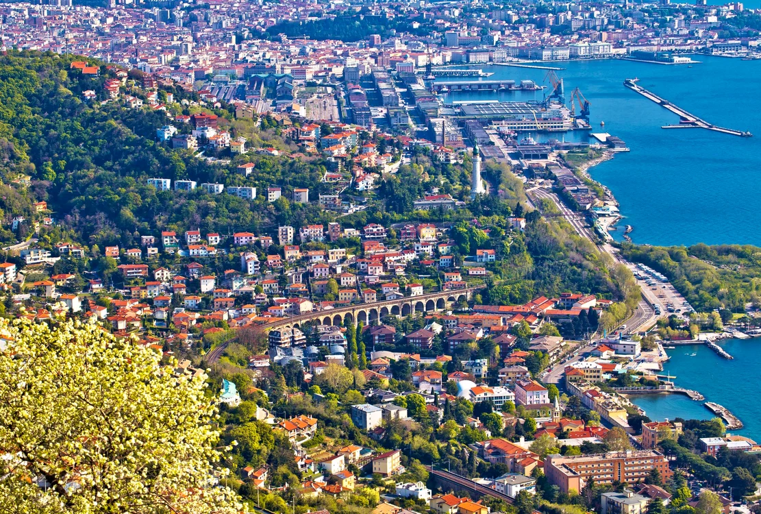 Trieste, vedere panoramică 