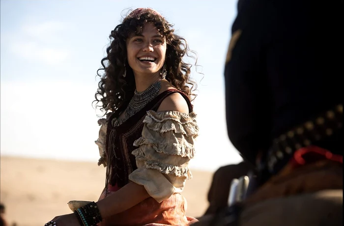 Ioana Grațiela Brâncuși interpretează o femeie de etnie romă în serialul „1883“ FOTO IMDB