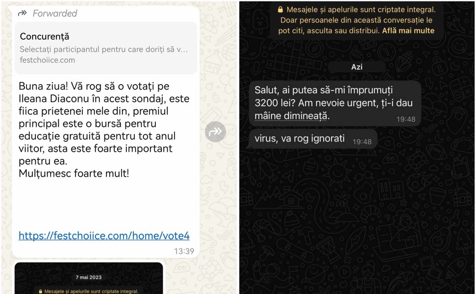 „Votează Adeline” face în continuare ravagii pe Whatsapp. Cum să ne protejăm