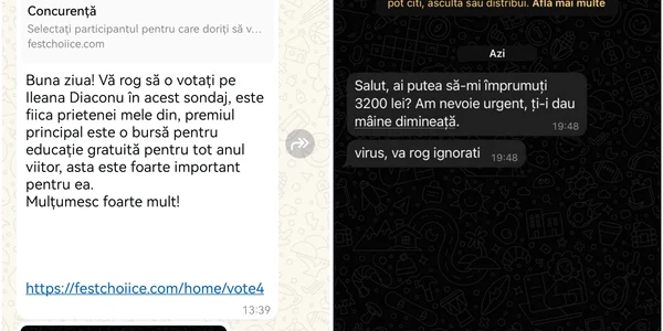 Fraude pe Whatsapp jpg