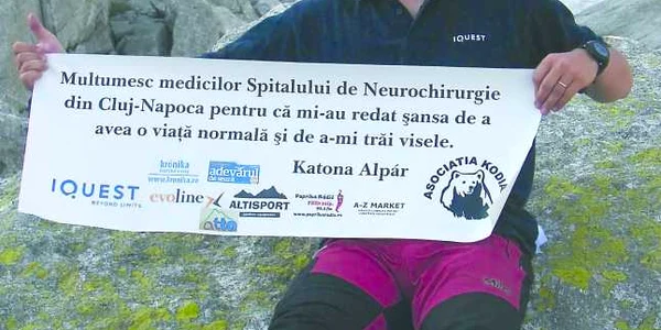 Au cucerit Alpii pentru neurochirurgii din Cluj
