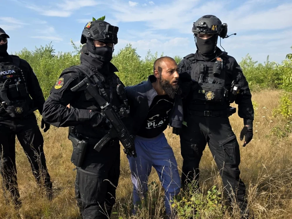 Evadatul din Baia Mare/FOTO: Poliția Română