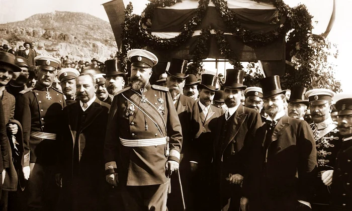 Țarul Ferdinand I, la proclamarea independenței Bulgariei, 22 septembrie 1908 (© Dimitar Ruseyski / Wikimedia Commons) 