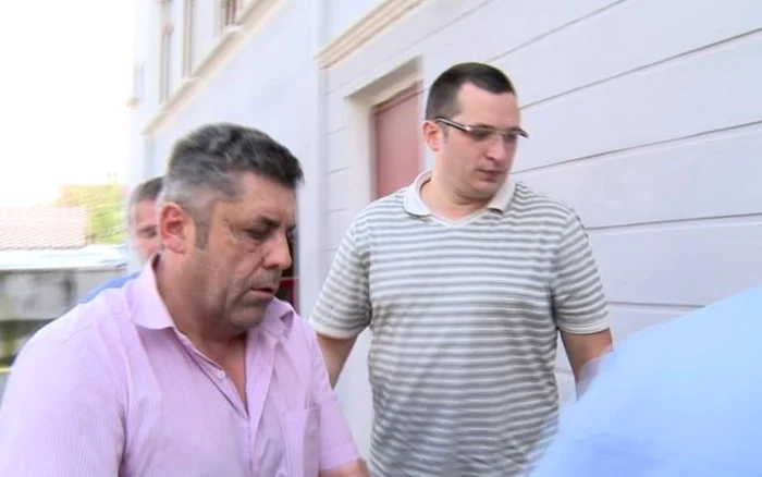 Afaceristul Iosep - Constantin Axentioi (stânga), cel ce a pus la cale asasinatul. FOTO Dănuţ Zuzeac