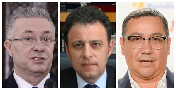 (articol) Cristian Diaconescu - Daniel Olteanu - Victor Ponta (foto Mediafax Foto - Facebook Daniel